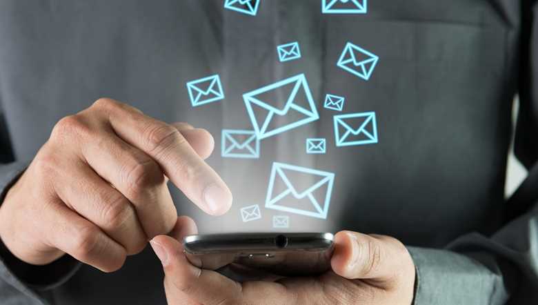 Google sends a text on RCS