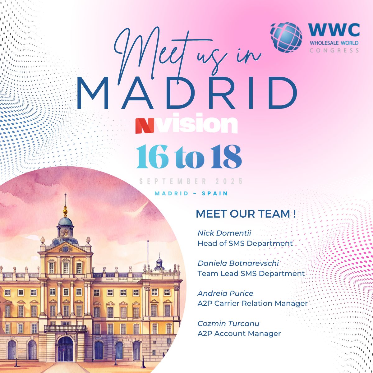 We’re thrilled to share that Next Vision will be attending WWC Madrid 2025